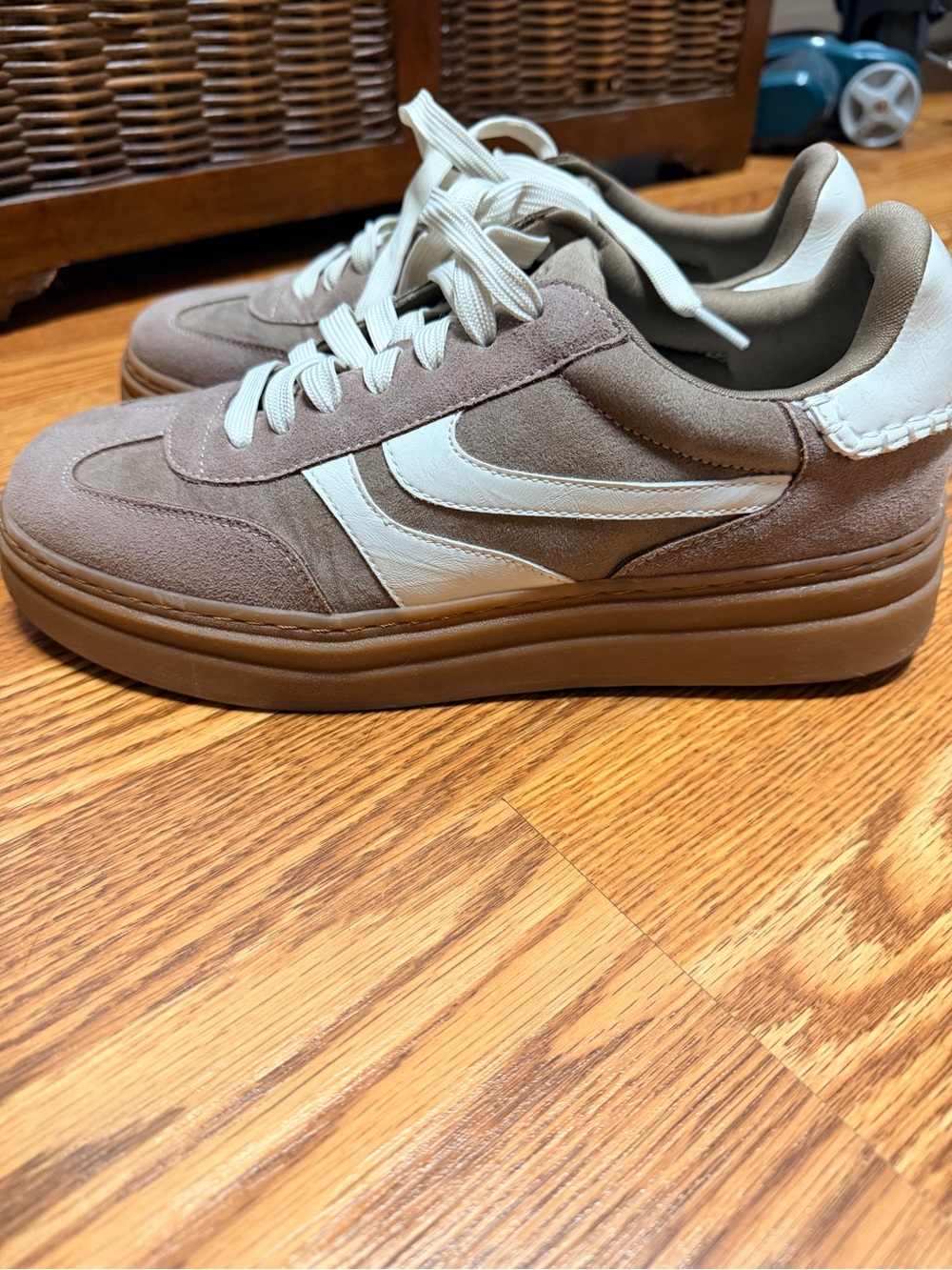 Brown shoes